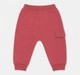 Baby Boys Pack of 2 Cargo & Graphic Jogger Pants - Cream Animal & Dusty Red Cargo