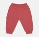 Baby Boys Pack of 2 Cargo & Graphic Jogger Pants - Cream Animal & Dusty Red Cargo