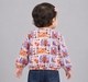 Baby Girls Lilac 'Enjoy Nature' Animal Printed Button-Down Jacket