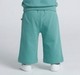 Baby Girls Teal Relaxed Fit Trousers with Scalloped Front Pockets