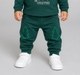 Baby Boys Dark Green Christmas Tree Jogger Pants