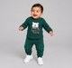 Baby Boys Dark Green Christmas Tree Jogger Pants