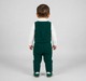Baby Boys Elegant Emerald Green Corduroy 3-Piece Waistcoat Set