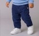 Premium Baby Boys Deep Navy Blue Corduroy Trousers