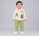 Baby Boys Beige Cowboy Patch Shirt