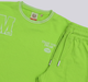 Boys Lime Green Active T-Shirt and Shorts Coordinate Set