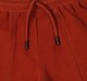 Boys Rust Red Knit Joggers with Front Seam Piping