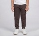 Boys Charcoal Brown Flap Pocket Utility Cargo Pants