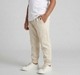 Boys Minimalist Knit Jogger Trousers - Off-White