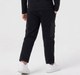 Boys Active Zipper Cargo Joggers - Sleek Black
