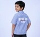 Boys Smart Vertical Striped Short Sleeve Shirt