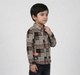 Boys Cozy Flannel Checked Long Sleeve Shacket