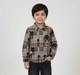 Boys Cozy Flannel Checked Long Sleeve Shacket