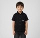 Boys 'Guard the Green' Eco Knit Polo Shirt - Black