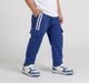 Boys Athletic Side-Stripe Cargo Joggers - Royal Blue