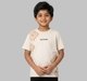 Boys Beige Aztec Graphic Printed T-Shirt