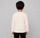 Boys Beige Geometric Printed Round Neck Short Sleeve T-Shirt