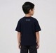 Boys Navy Crew Neck Printed Pocket T-Shirt