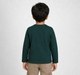 Boys Green Utility Flap Pocket Full Sleeve Top