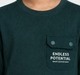 Boys Green Utility Flap Pocket Full Sleeve Top