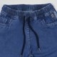 Boys Regular Fit Blue Denim Jeans with Side Stripe Details