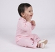 Girls Pink Seersucker Peter Pan Collar Top and Shorts Co-ord Set