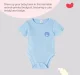 Infant Boys Printed 100% Cotton Bodysuit - Blue