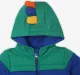 Infant Boys Colour Block Heavy Winter Hooded Jacket - Multicolour