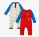 Infant Boys Printed 100% Cotton Romper - Multicolour (Pack of 2)