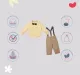 Infant Boys 100% Cotton Partywear Set - Multicolour (Pack of 2)