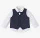 Infant Boys’ 100% Cotton Partywear Set – Blue