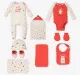 Infant Boys’ Animal Printed 100% Cotton Clothing Gift Set - Multicolour