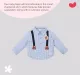 Infant Boys Checkered 100% Cotton Shirt - Blue