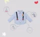 Infant Boys Checkered 100% Cotton Shirt - Blue