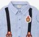 Infant Boys Checkered 100% Cotton Shirt - Blue