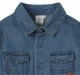 Denim Shirt With Embroidery