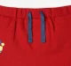 Infant Boys’ Printed 100% Cotton Shorts – Red
