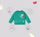 Infant Boys' Printed 100% Cotton Sweatshirt - Green