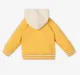 Infant Boys' Printed 100% Cotton Hooded Sweatshirt - Yellow
