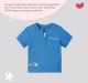 Infant Boys' Printed 100% Cotton T-Shirt - Blue