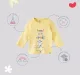 Infant Boys Printed 100% Cotton T-Shirt - Yellow
