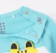 Infant Boys Colour Block 100% Cotton T-Shirt - Blue
