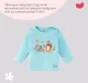 Infant Boys Printed 100% Cotton T-Shirt - Blue