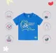 Infant Boys Printed 100% Cotton T-Shirt - Blue