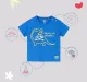 Infant Boys Printed 100% Cotton T-Shirt - Blue