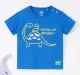 Infant Boys Printed 100% Cotton T-Shirt - Blue