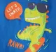 Infant Boys Printed 100% Cotton T-Shirt - Blue