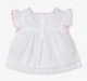 Infant Girls' Floral Printed 100% Cotton Top with Shorts Set - Multicolour