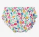 Infant Girls Printed 100% Cotton Dress With Bloomer - Multicoloured