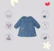 Infant Girls Full Sleeves Denim Dress